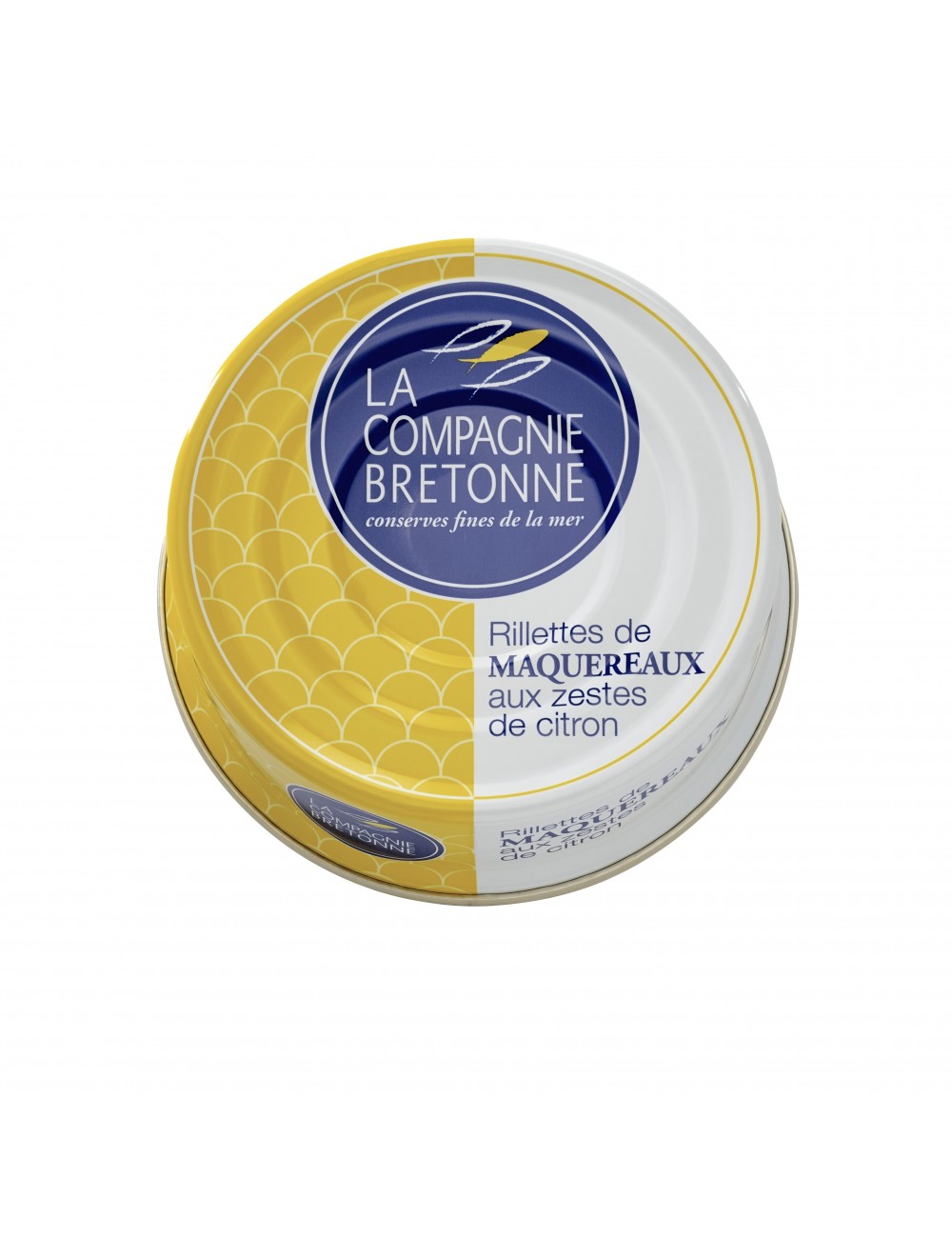 Rillettes de maquereaux aux zestes de citron 78gr