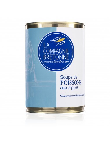 Soupe de poissons aux algues  404 gr