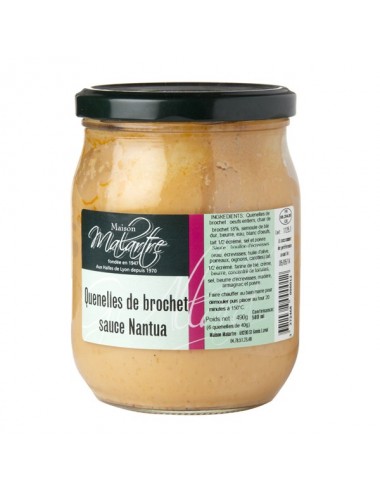 Quenelles de Brochet sauce Nantua