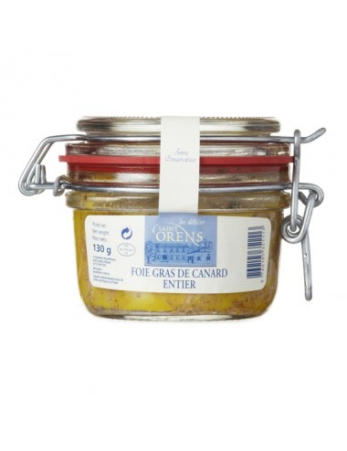 Foie Gras de Canard entier, bocal 130 gr