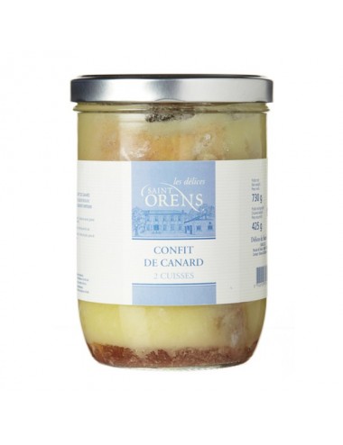 Confit de Canard - 2 cuisses, bocal 730g