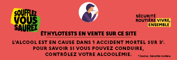 L'ABUS D'ALCOOL EST DANGEREUX POUR LA SANTÉ